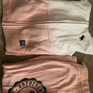 Child girls Abercrombie sweatsuit size 11/12